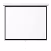 پرده نمایش دستی ویدئو پروژکتور اسکوپ سایز 250x250cm