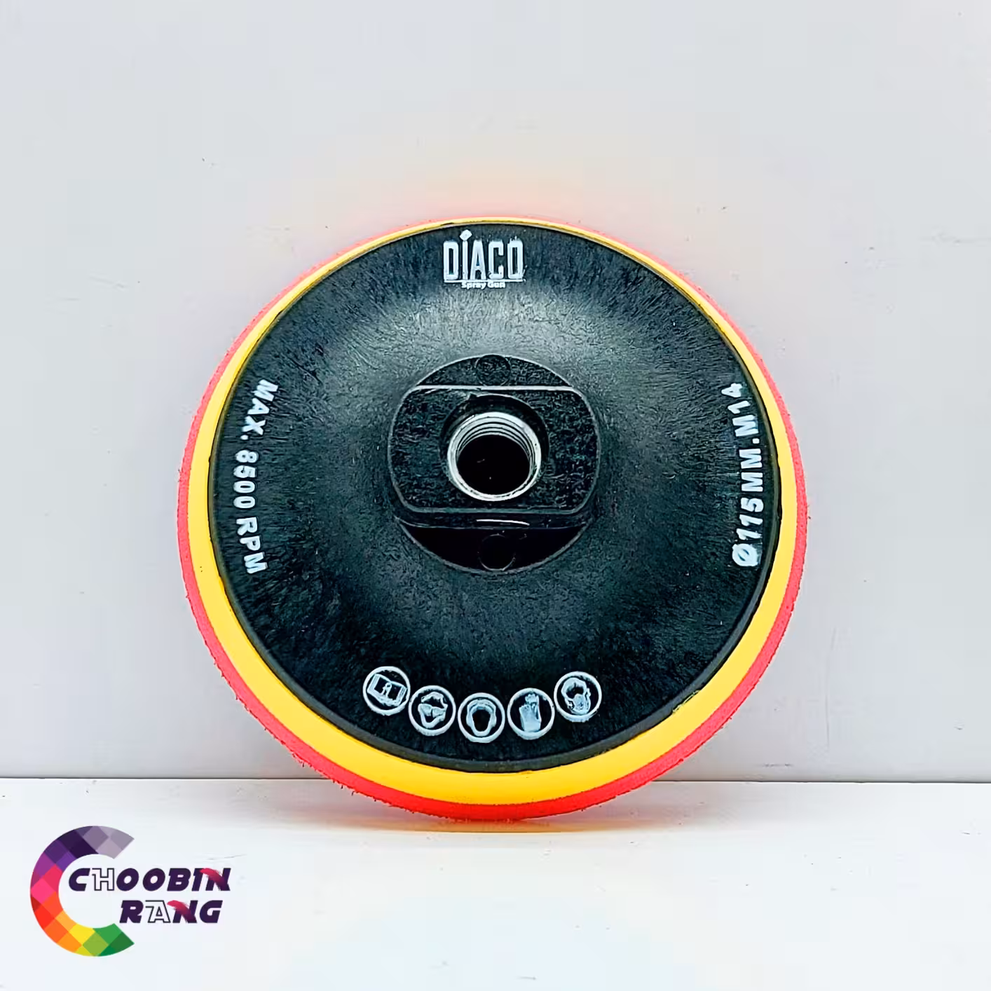 پد پولیش چسبی مینی 115 میلیمتر