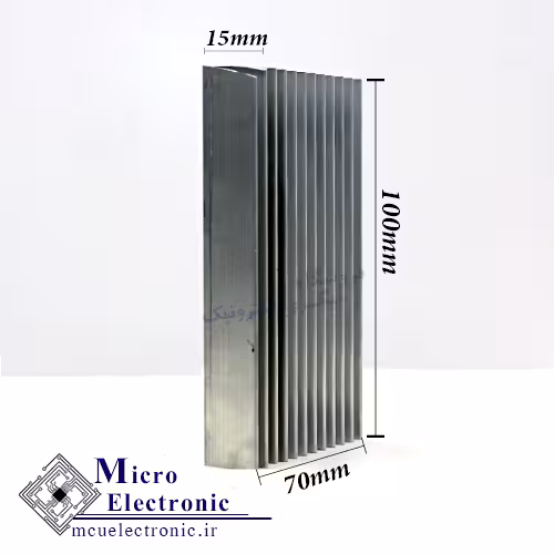 هیت سینک شانه ای 7×10 قطر 15mm