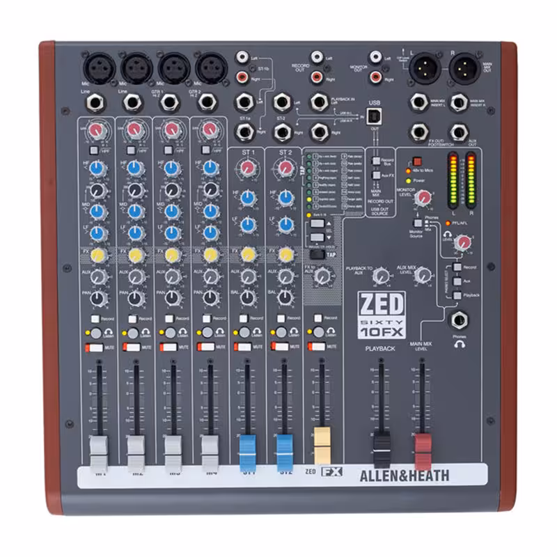 میکسر الن اند هیت مدل ZED60-10FXAllen & Heath ZED60-10FX