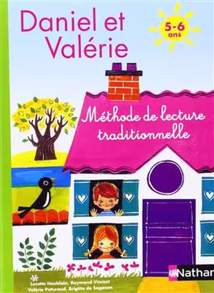 دانلود کتاب Daniel et Valerie Methode de lecture traditionnelle 5 6 ans