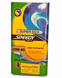 روغن موتور اسپیدی سوپر اکو 10w40 (پنج لیتری) SL