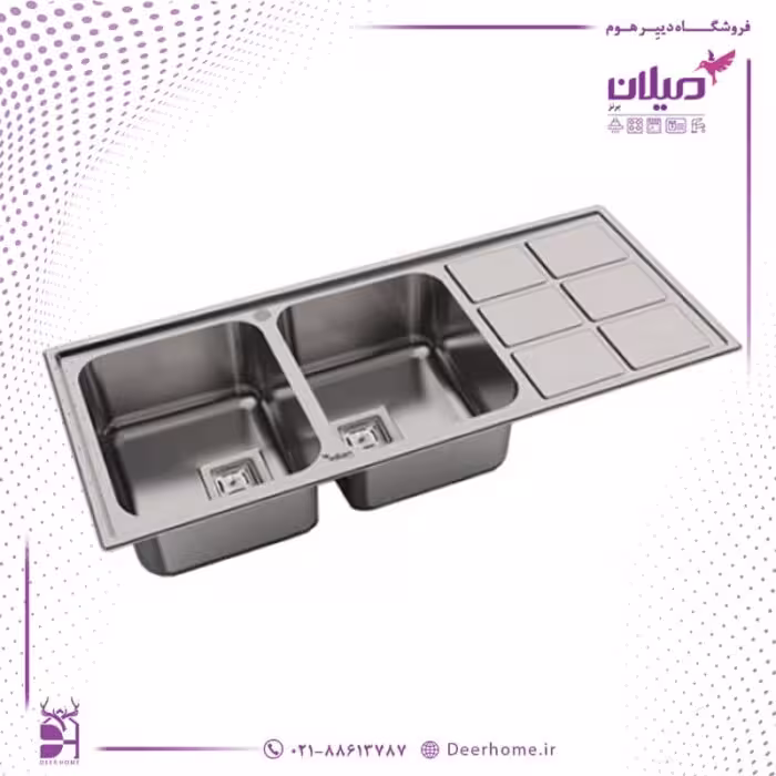 سینک توکار میلان مدل 5012