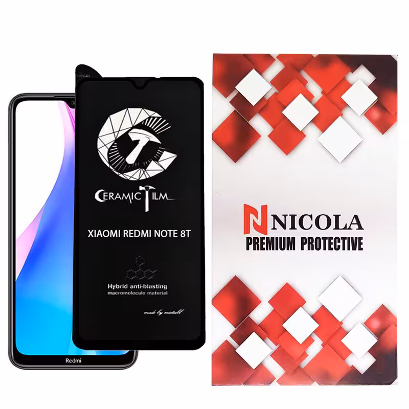 محافظ صفحه نمایش سرامیکی میتوبل مدل N_MTMR مناسب برای گوشی موبایل شیائومی Redmi Note 8T