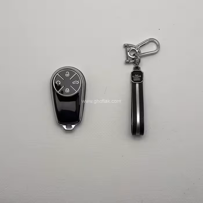 کاور ريموت ايکس تريم طرح براق با بند ست