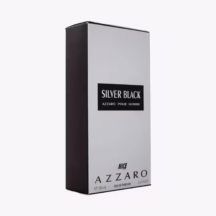 عطر مردانه آزارو سیلور بلک نایس 100 میل