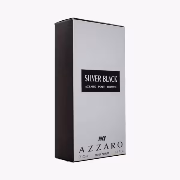 عطر مردانه آزارو سیلور بلک نایس 100 میل
