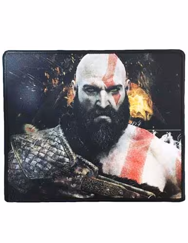 پد ماوس گیمینگ طرح خدای جنگ مدل MR 37