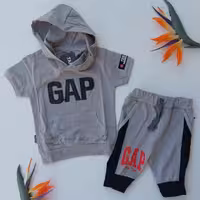 تیشرت و شلوارک اسپرت پسرانه و دخترانه جنس نخ پنبه سایز 35 تا 50