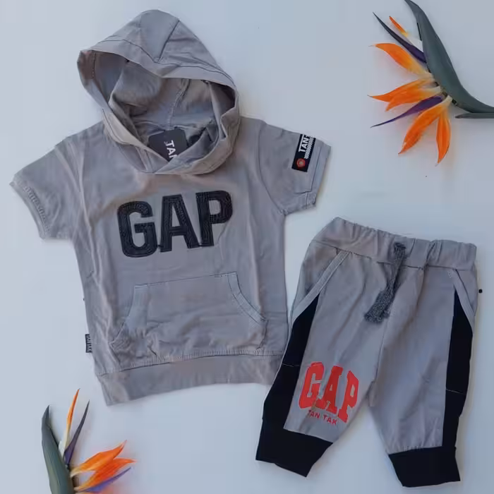 تیشرت و شلوارک اسپرت پسرانه و دخترانه جنس نخ پنبه سایز 35 تا 50