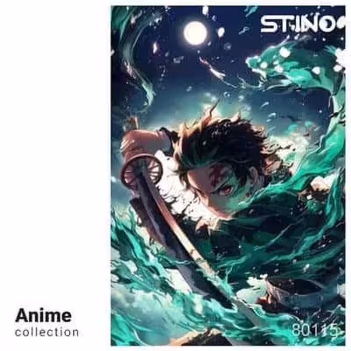 پازل شیشه ای استینو 260 تکه طرح انیمه (کد 80115)،(باجعبه)