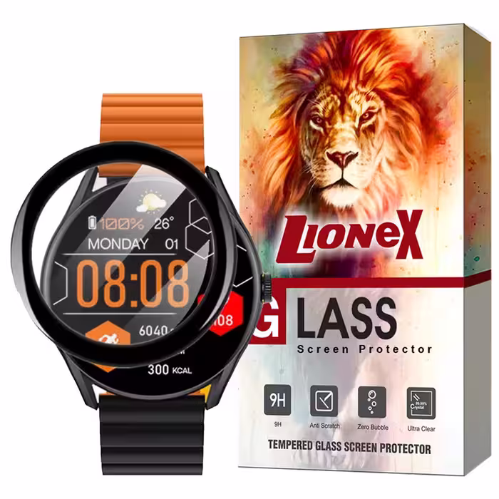 محافظ صفحه نمایش لایونکس مدل PMML20 مناسب برای ساعت هوشمند شیائومی Glorimi M4 Pro