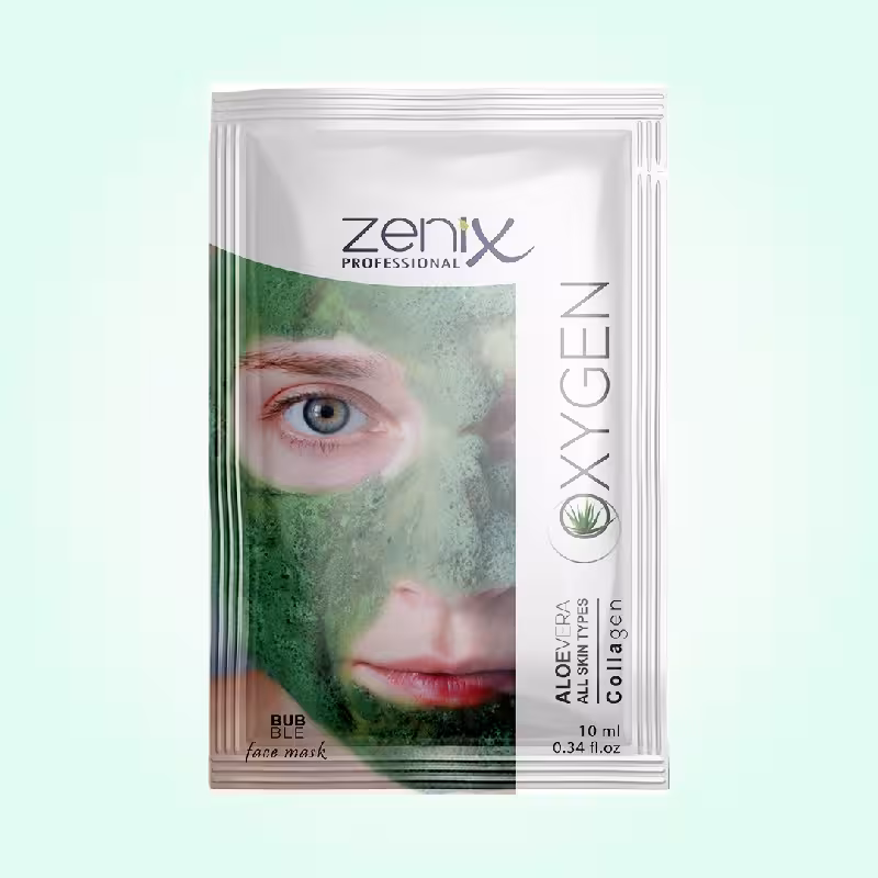 ماسک مراقبتی صورت حبابی زنیکس آلوئه ورا