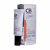 کرم روشن کننده دور چشم سی بی پاریس حاوی ویتامین C حجم 20 میلی لیتر _ CB Paris Eye Contour C Cream 20 ml _سی بی