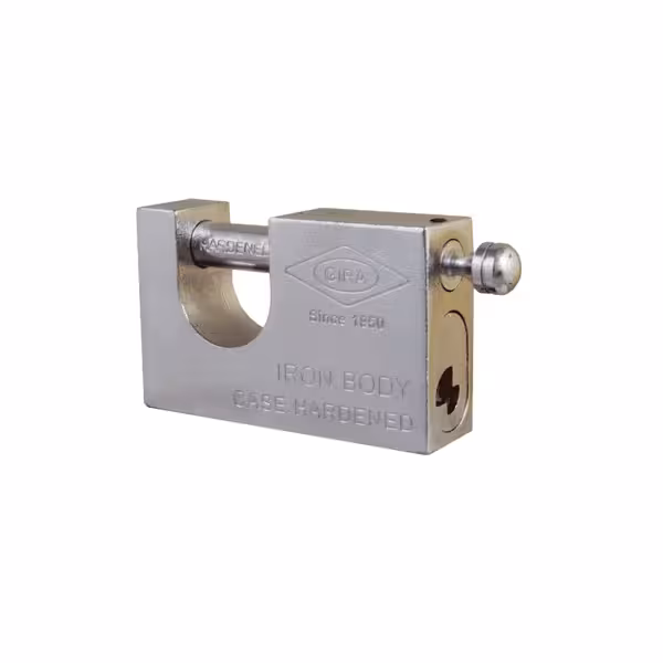 قفل کتابی گیرا کد 0100 - یراقینو فروش یراق آلات کابینت و درب