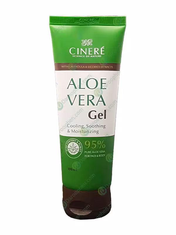 ژل آلوئه ورا مرطوب کننده پوست سینره