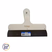 کاردک استیل دسته چوبی دکور ترکیه 30 سانت مخصوص بتونه کناف