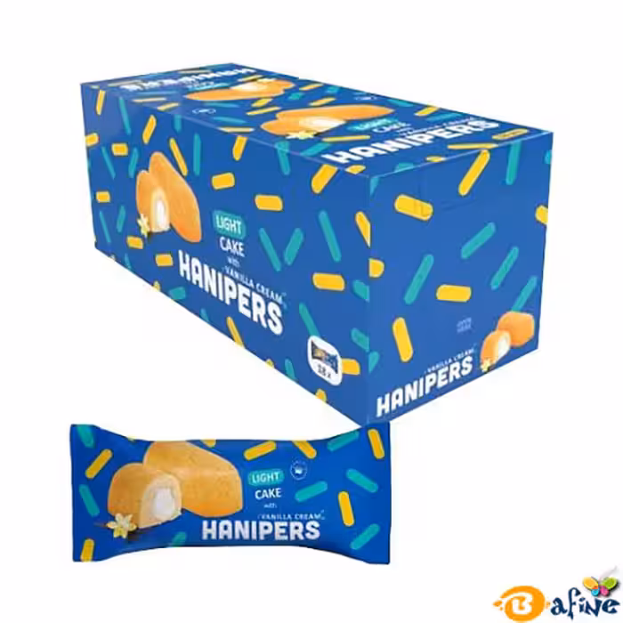 قیمت و خرید کیک وانیلی با مغز کرم وانیلی هانیپرز