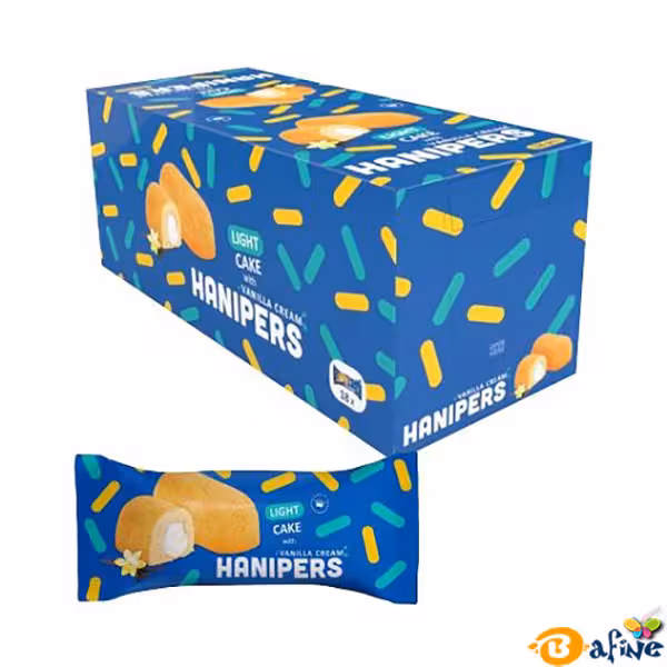 قیمت و خرید کیک وانیلی با مغز کرم وانیلی هانیپرز