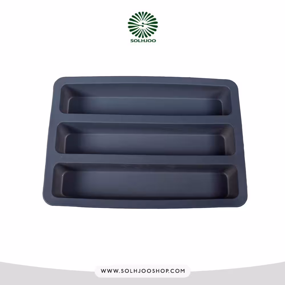 قالب سیلیکونی 3 ردیفه 23*33