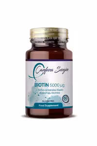 کپسول بیوتین ال-سیستئین و الاستین Canfeza Sezgin - بسته 60 عددی