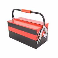 جعبه ابزار فلزی 40 سانتی 3 طبقه آروا 4706