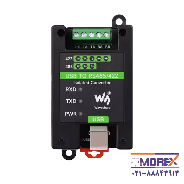 مبدل USB به سریال ویوشیر | WAVESHARE مدل USB TO RS485/422