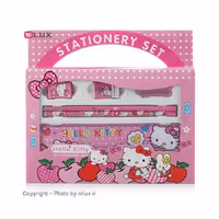 مجموعه 7 عددی لوازم تحریر STATIONERY SET مدل هلو کیتی