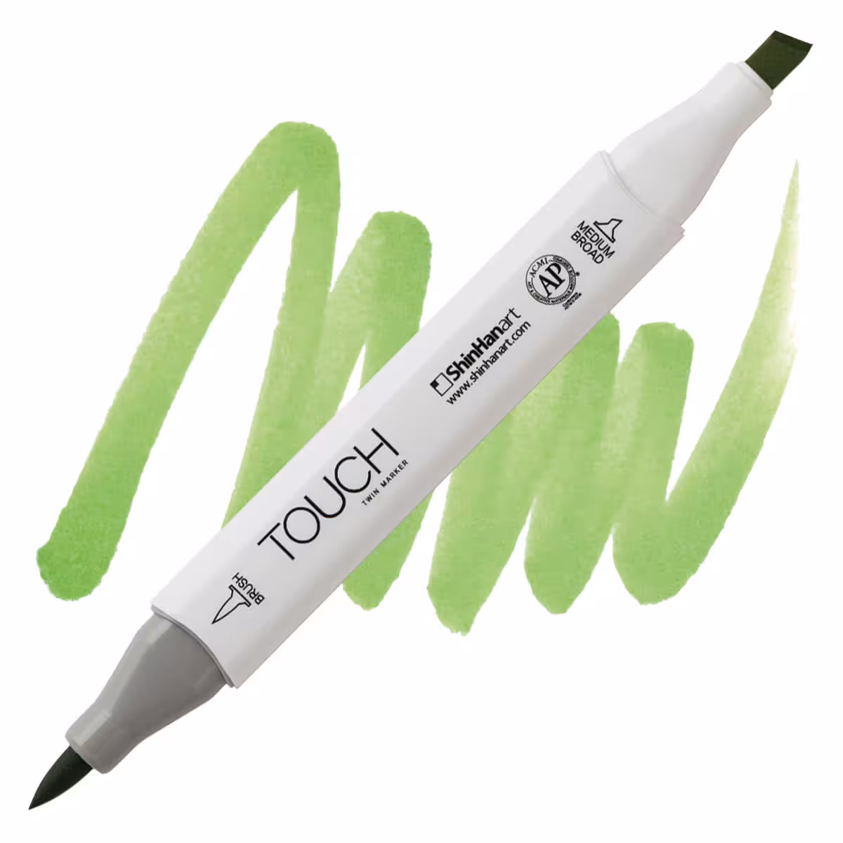 ماژیک طراحی دو سر تاچ (بدنه سفید) کد GY234