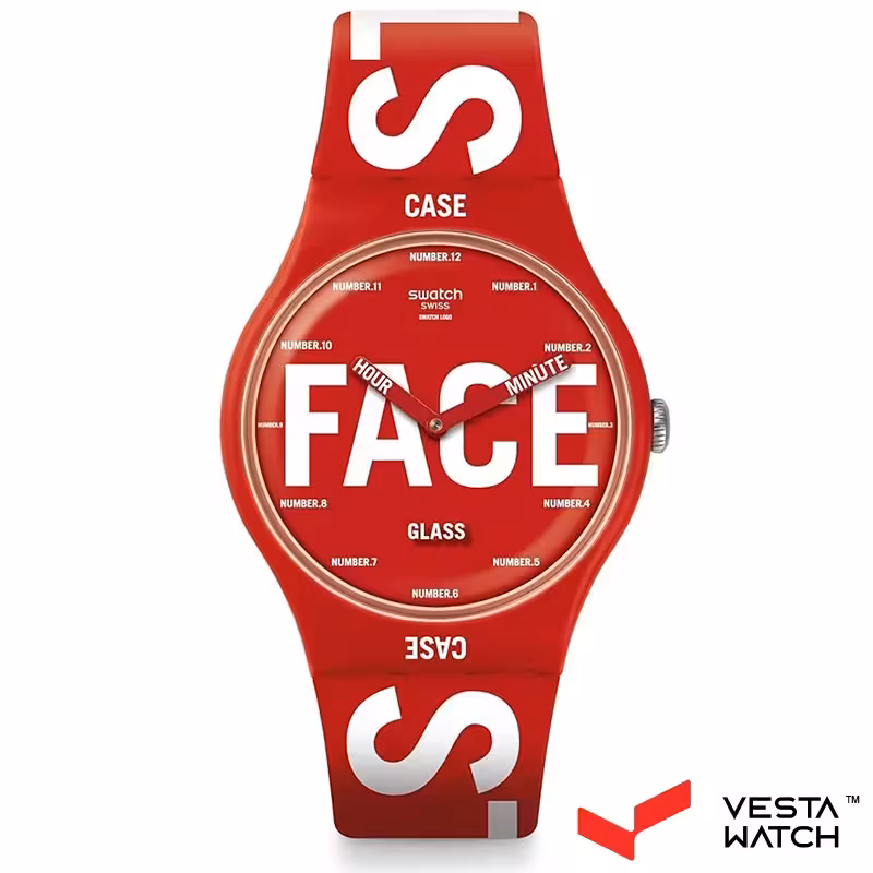 ساعت مچی مردانه و زنانه سواچ SWATCH مدل SUOR115