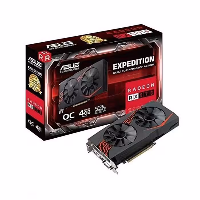 کارت گرافیک ایسوس مدل اکسپدیشن آر ایکس 570 O4G با حافظه 4 گیگابایت