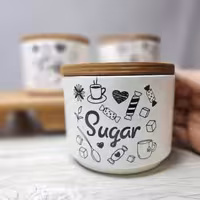 بانکه بزرگ گرد سایز 3 سرامیکی