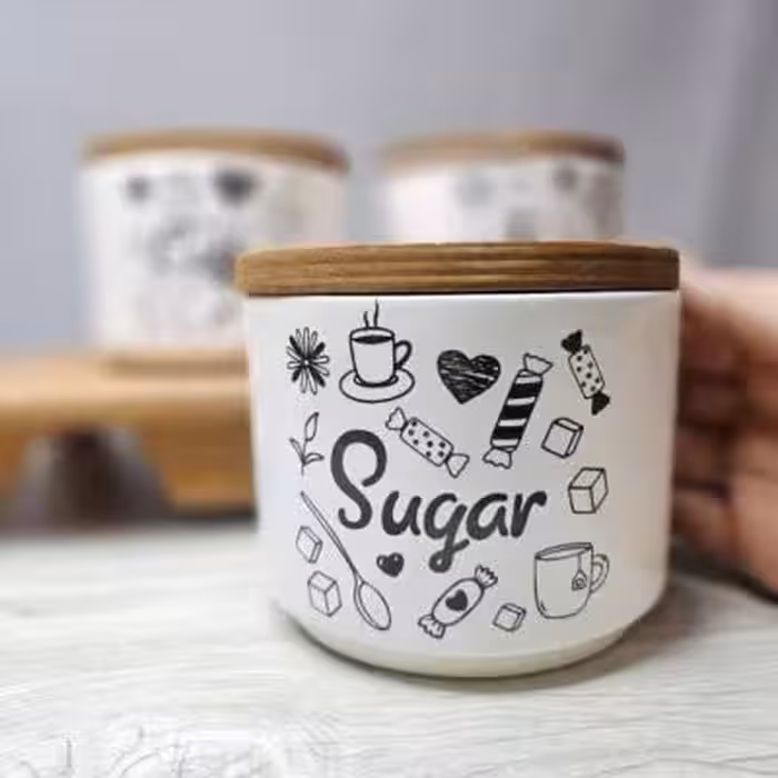 بانکه بزرگ گرد سایز 3 سرامیکی