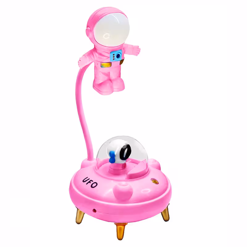 چراغ مطالعه مدل UFO طرح سفینه و آدم فضایی کد 19-20-90797