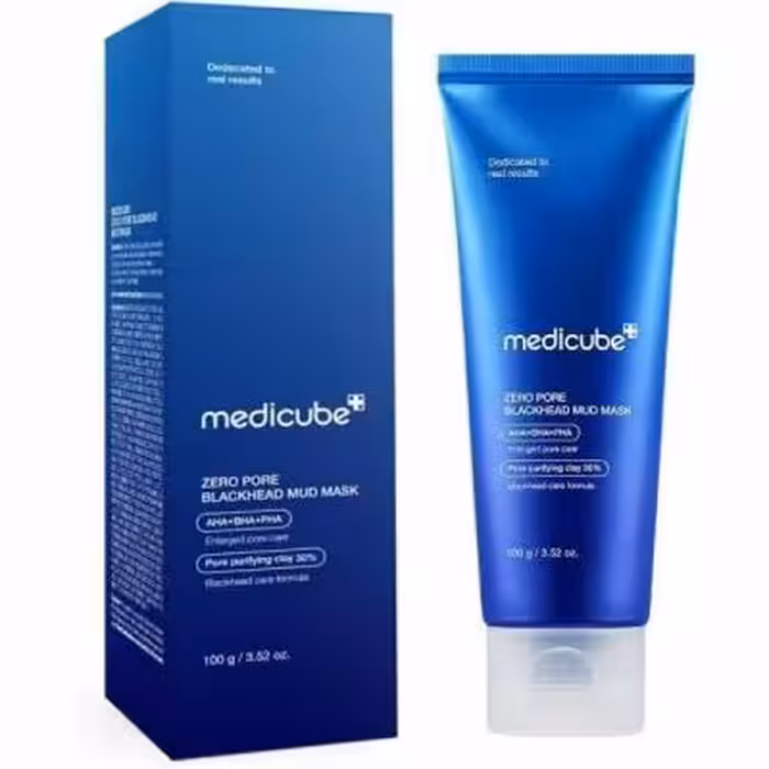 ماسک کنترل منافذ و ضد جوش سرسیاه مدی کیوب حجم 100 میلی لیتر