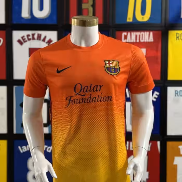 لباس کلاسیک دوم بارسلونا 2012 پلیری مشابه اورجینال