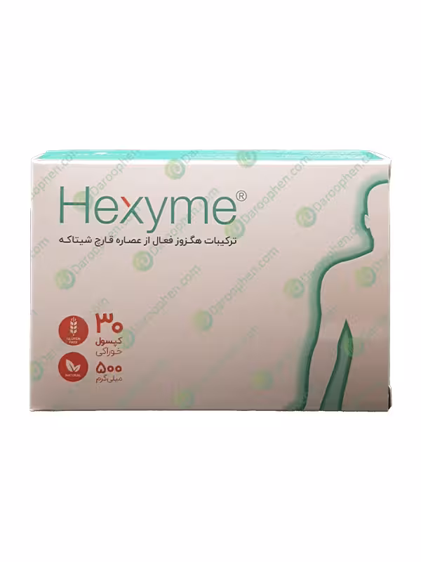 کپسول قرص هگزایم 500 میلی گرم اشبال شیمی 30 عدد – Ashbalchemi Hexyme 30 Oral Caps