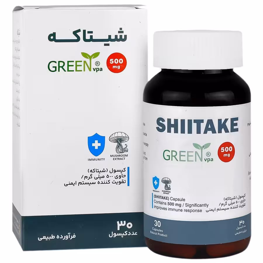 کپسول شیتاکه وارنا پژوهش آریا 30 عدد