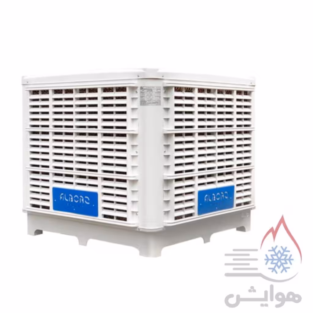 کولر آبی پلیمری پایین زن نیرو تهویه البرز 15000