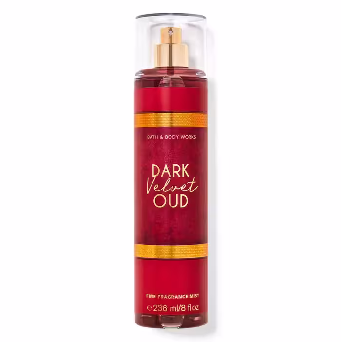 بادی اسپلش بث اند بادی وورکس Bath and Body Works رایحه Dark Velvet Oud حجم 236 میل