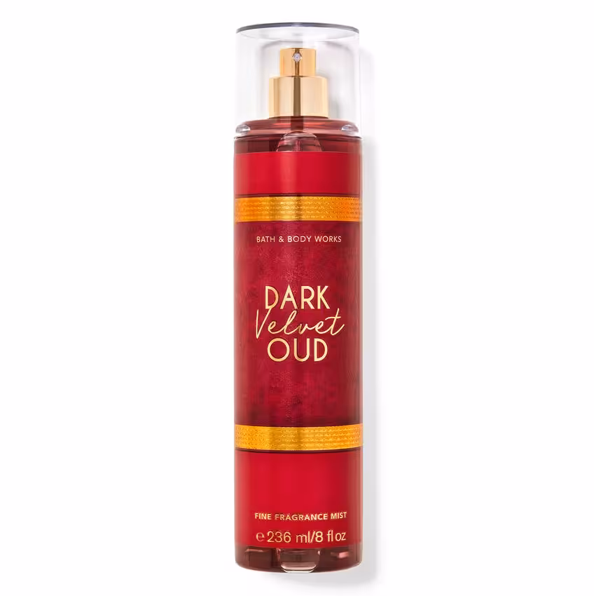 بادی اسپلش بث اند بادی وورکس Bath and Body Works رایحه Dark Velvet Oud حجم 236 میل