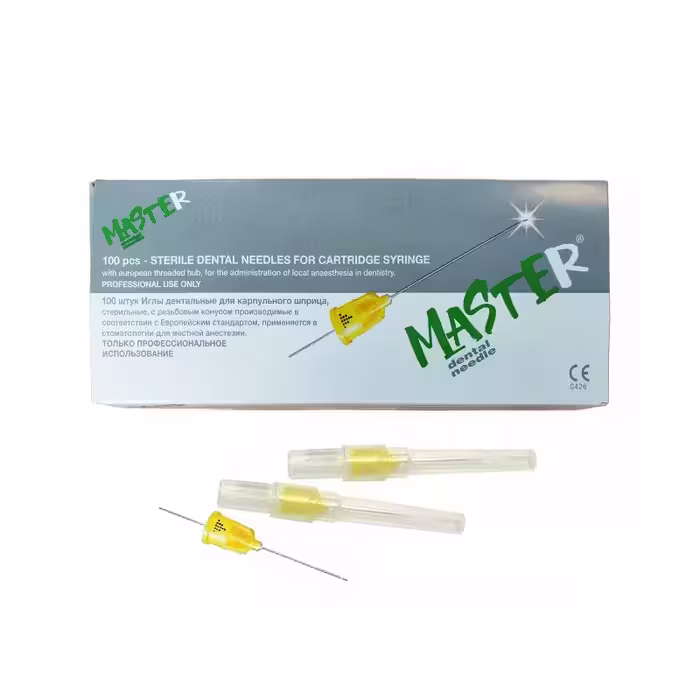 سرسوزن تزریق SIRIO MASTER – disposable dental needles 30G