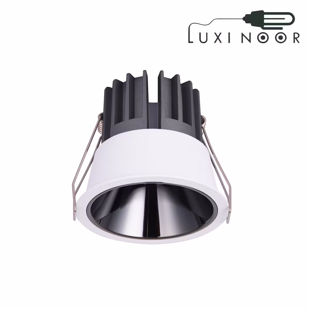 چراغ سقفی توکار COB اف ای سی مدل FEC-345-12W مشکی طرح تترا
