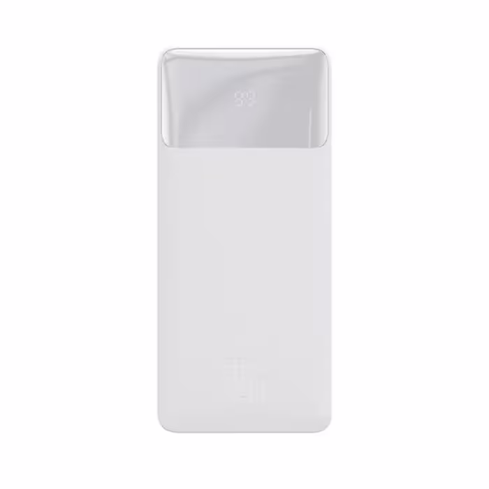 پاوربانک 10000 بیسوس سفید Baseus Bipow Digital Display PPBD20 PPDML-I01 15W