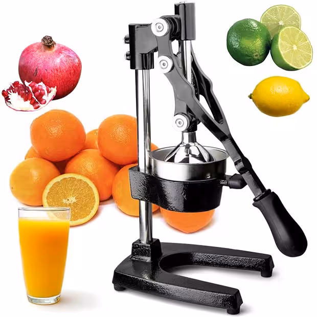 ‌آب مرکبات گیر اهرمی استیل  Hand Juicer 2024