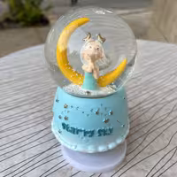 گوی موزیکال دخترانه ماه کوکی متوسط خارجی