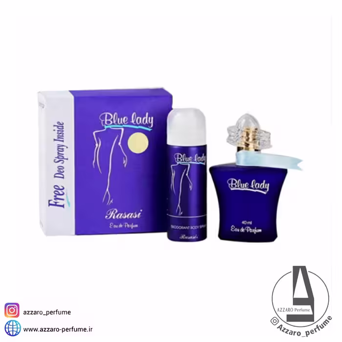 ادکلن زنانه رصاصی بلو لیدی Rasasi Blue Lady حجم 40 میل