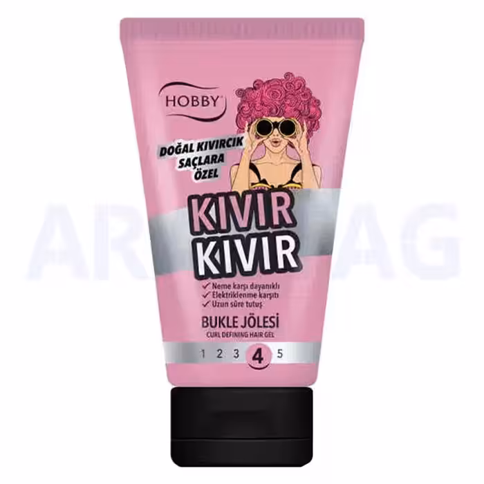 ژل مخصوص موی فر هوبی Hobby مدل Kivir Kivir شماره 4 حجم 150 میلی