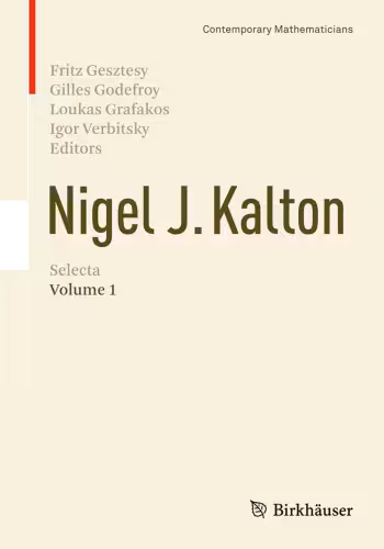 خرید و دانلود نسخه کامل کتاب Nigel J. Kalton Selecta