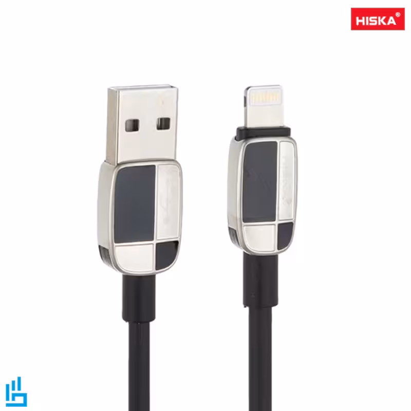 کابل تبدیل لایتنینگ (آیفونی) LIGHTNING LX-833 هیسکا HISKA طول 1 متری | اکسلنت کالا